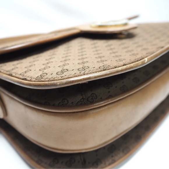 100% authentic vintage Vintage GUCCI Micro GG Supreme Shoulder Hand Bag - Picture 8 of 15